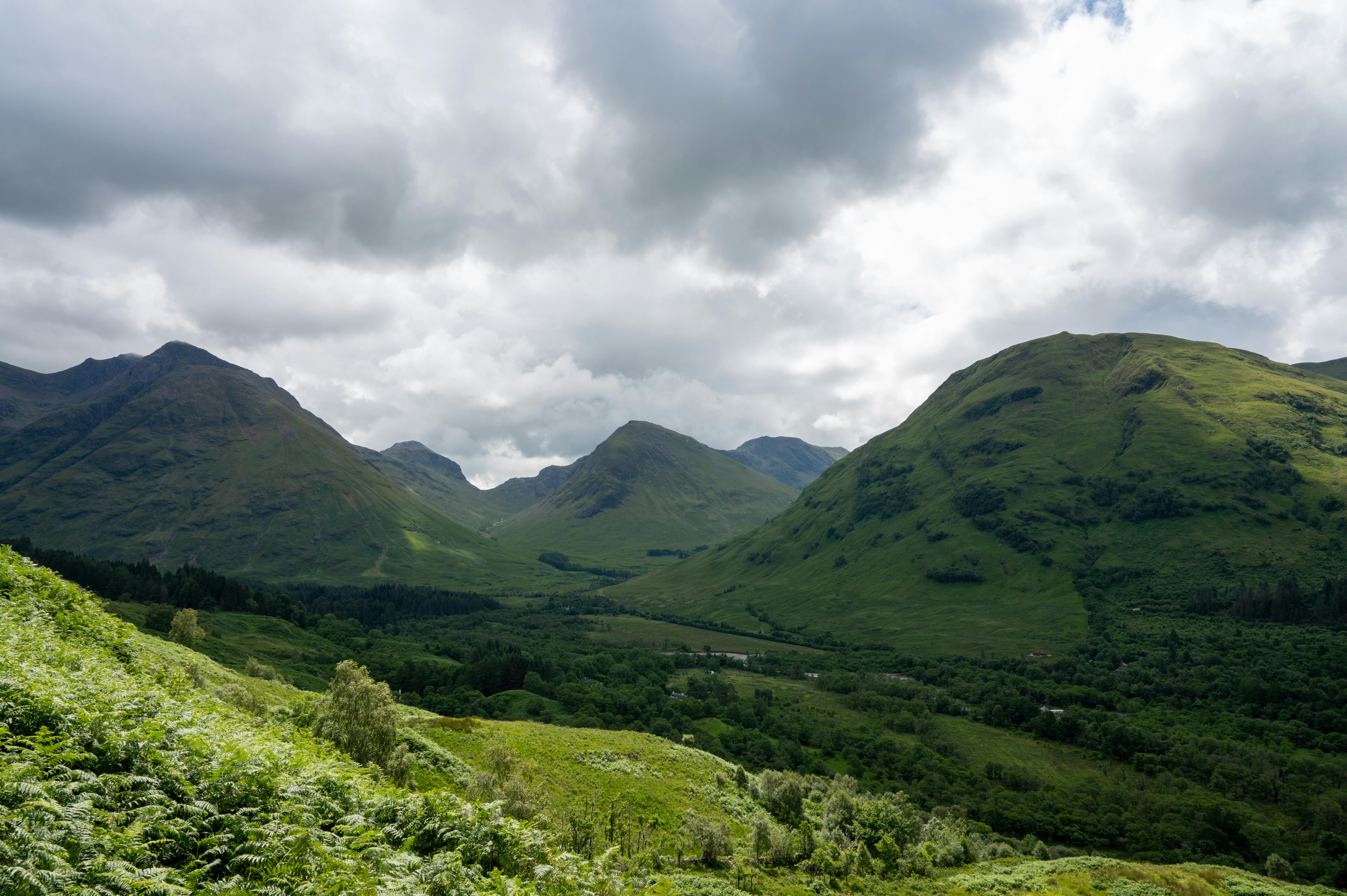 Image of rugged trails in the Scottish Highlands